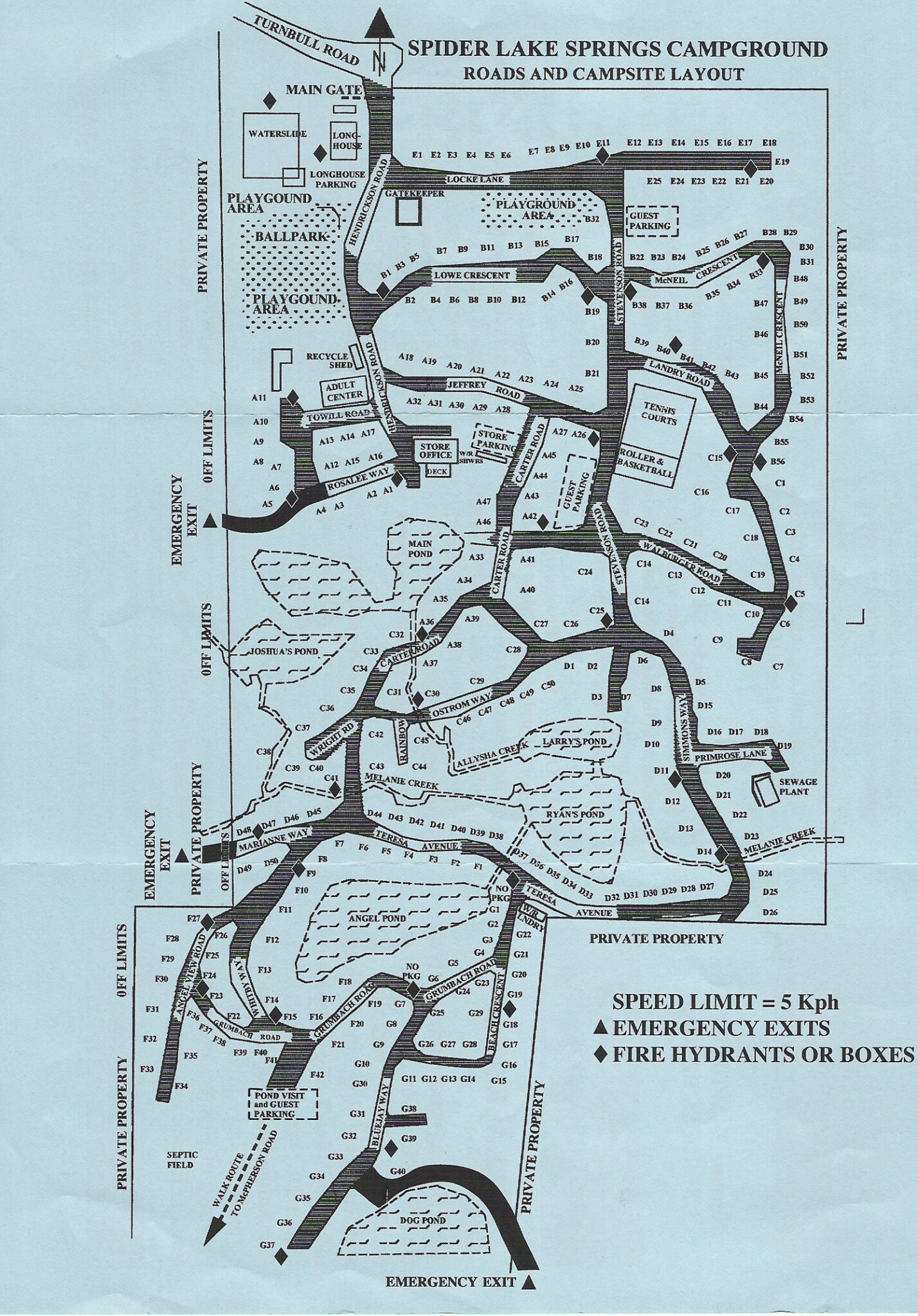 Map Spider Lake Springs Resort   Lge Map Of Sls 1428x2048 